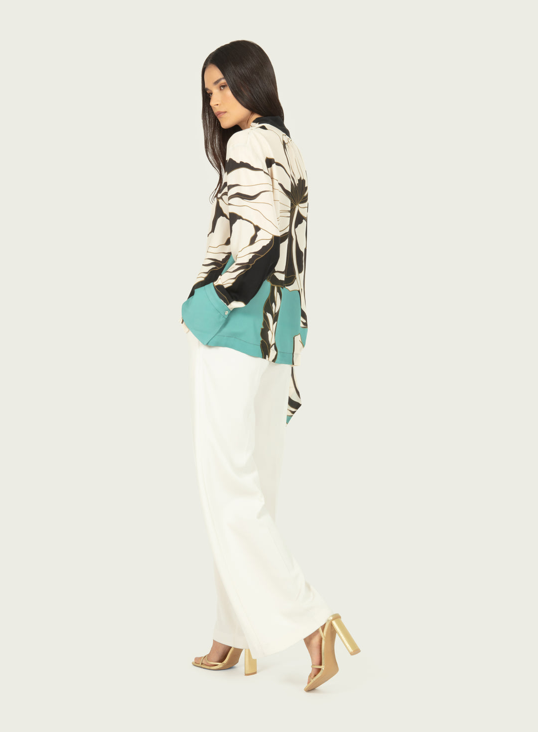 Chiara Blouse - 100% Silk Double Georgette