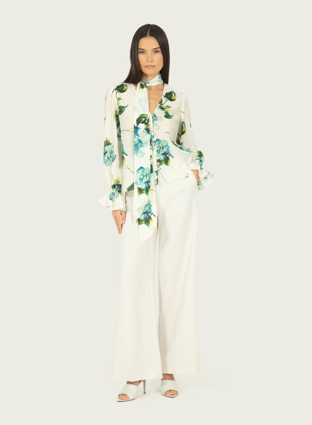 Eliana Blouse - Cotton Silk