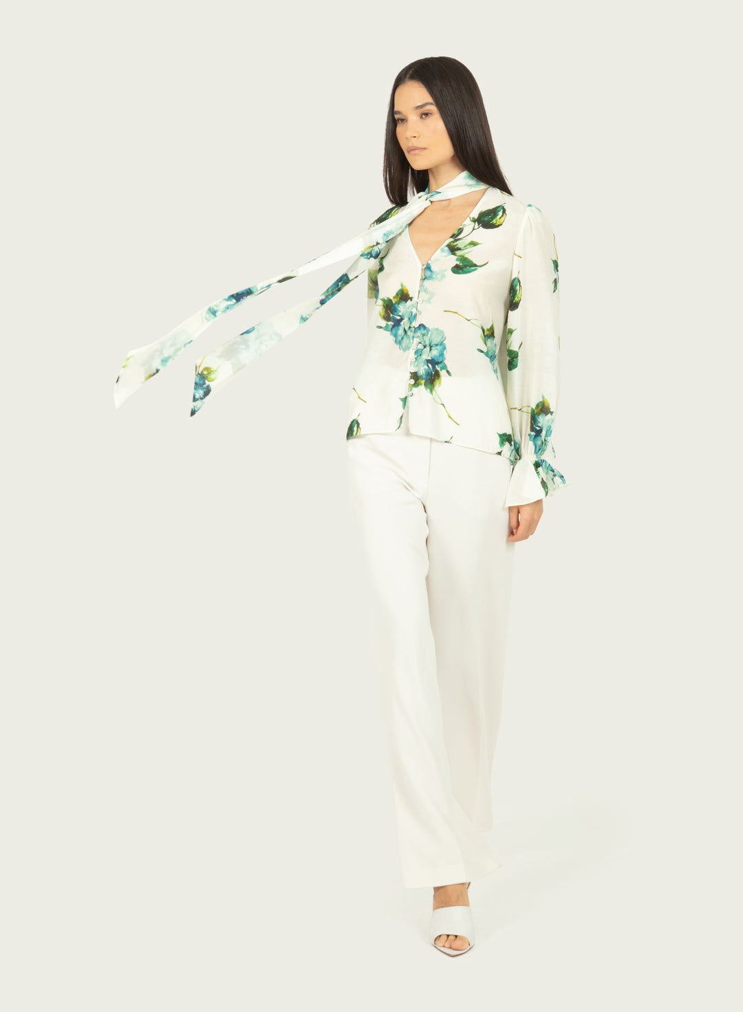 Eliana Blouse - Cotton Silk
