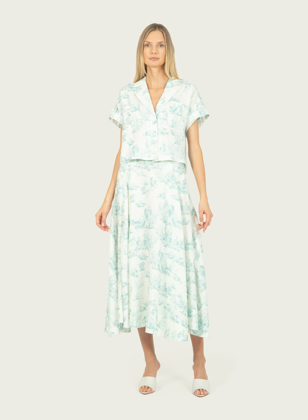 Vesta Top - Cotton Linen