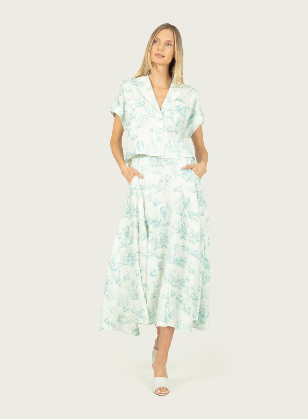 Vesta Top - Cotton Linen