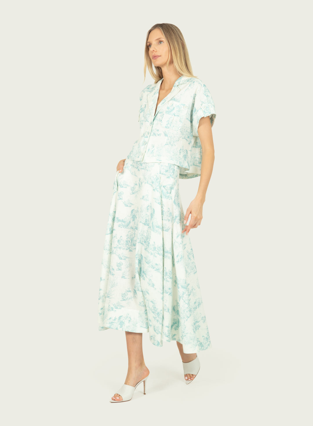 Vesta Top - Cotton Linen
