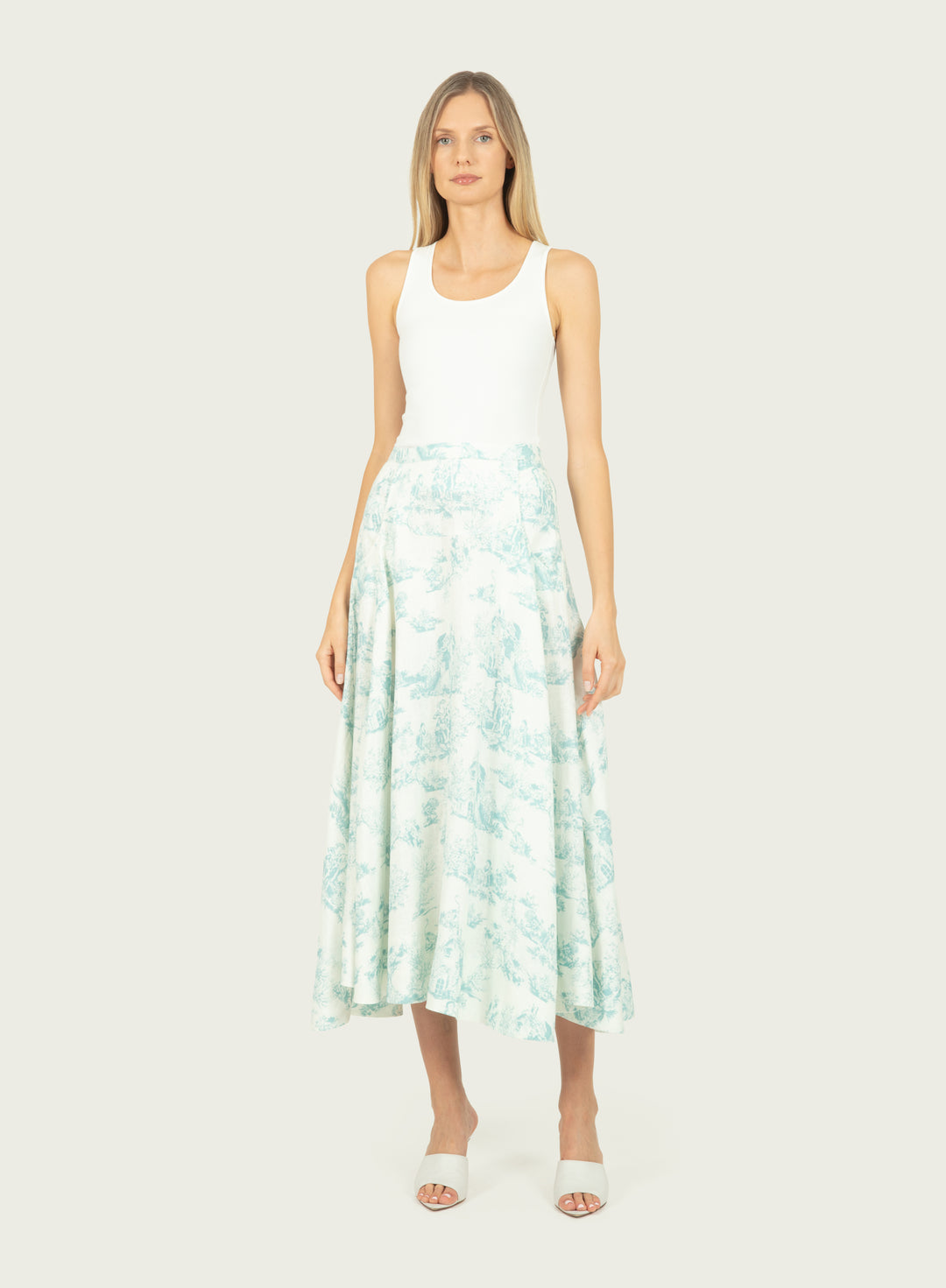 Paloma Skirt - Cotton Linen
