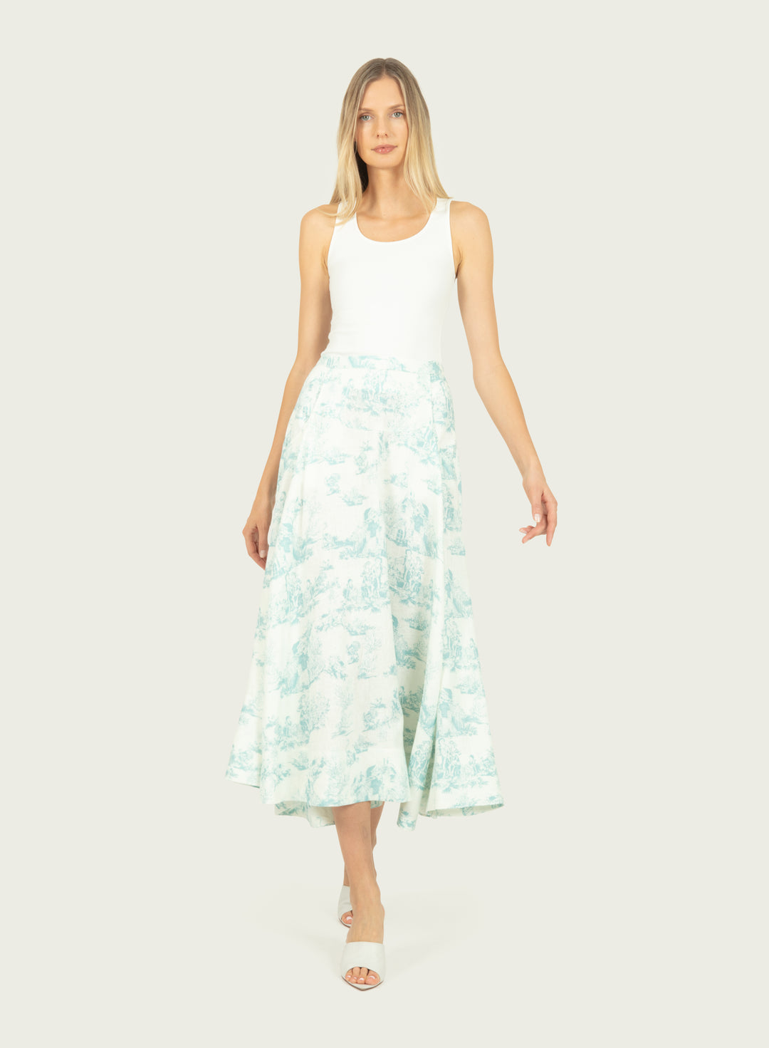 Paloma Skirt - Cotton Linen