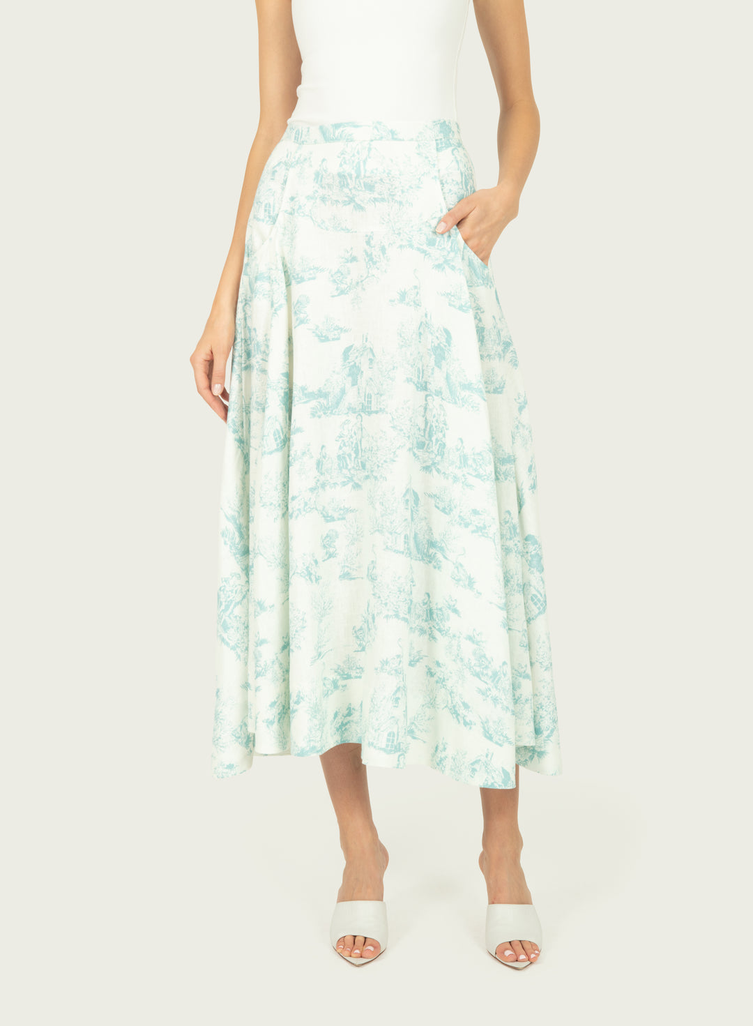 Paloma Skirt - Cotton Linen