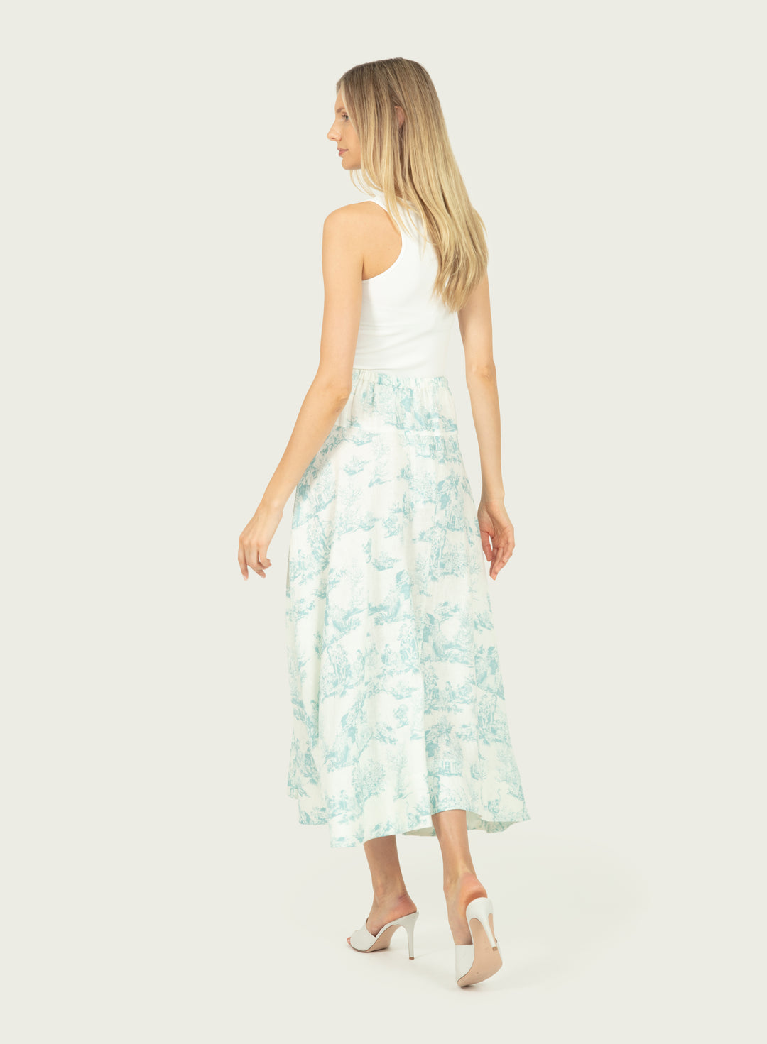 Paloma Skirt - Cotton Linen