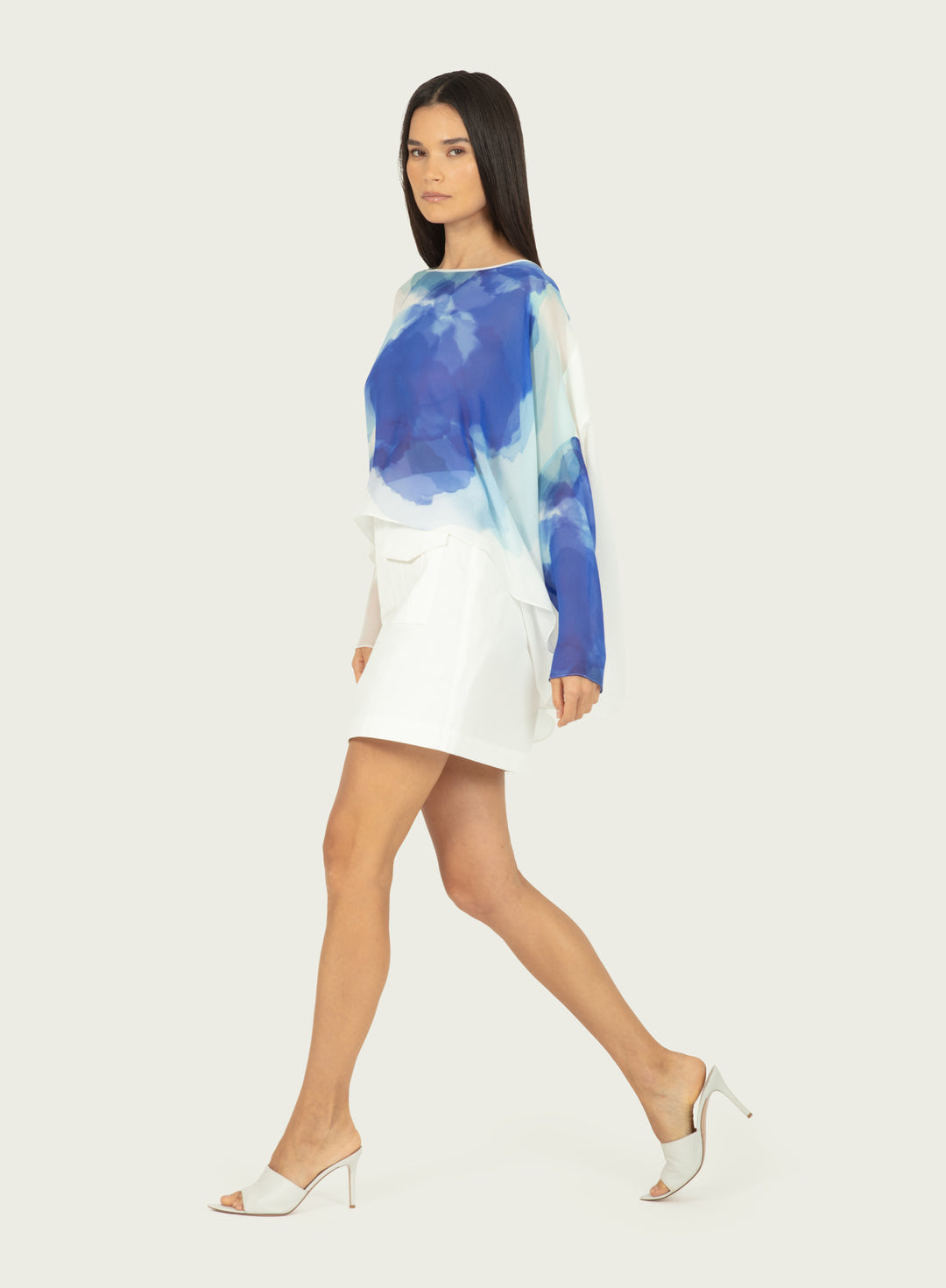 Vanna Top - 100% Silk Georgette