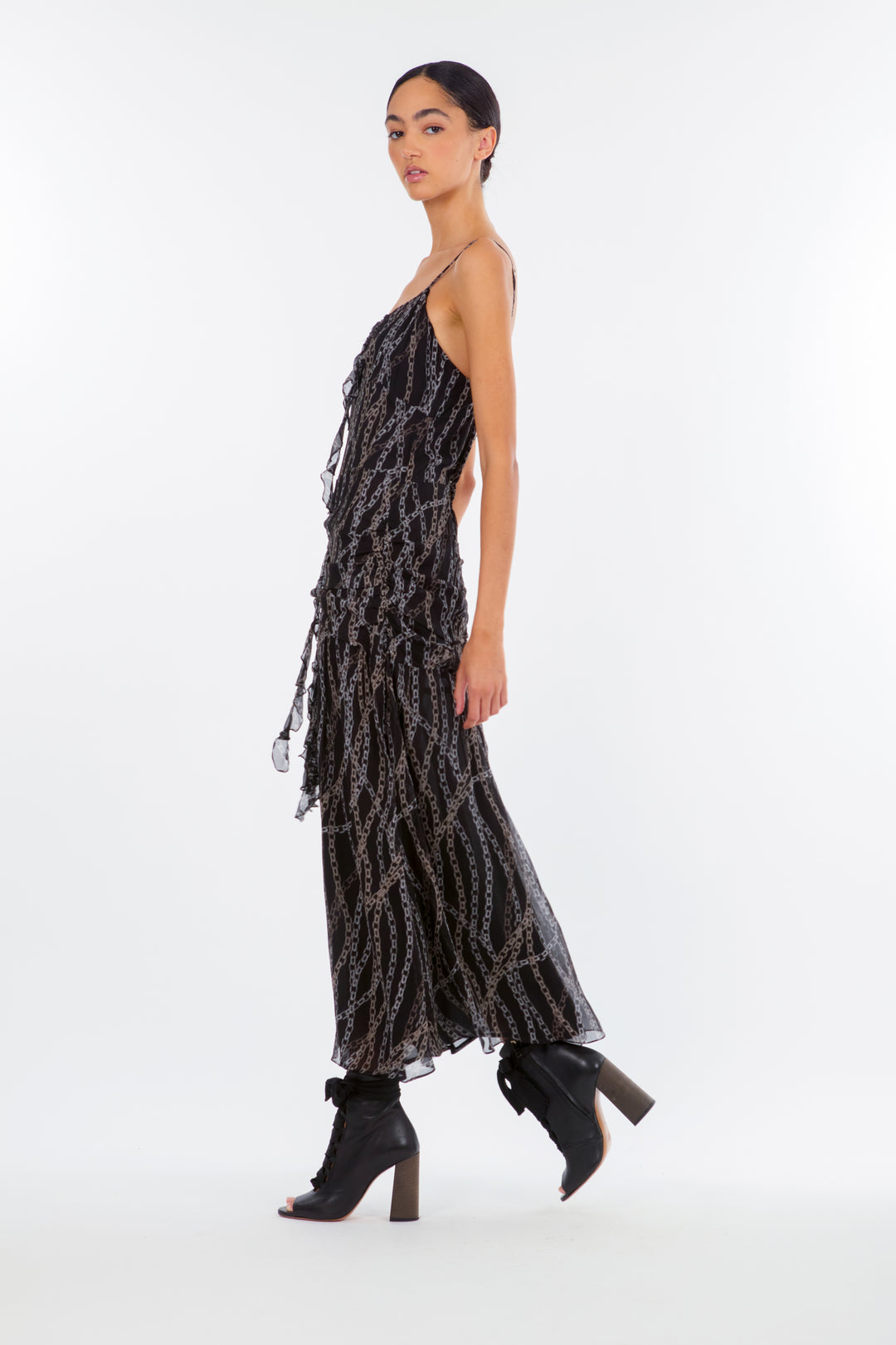 Mira Maxi Dress - 100% Organic Silk Chiffon