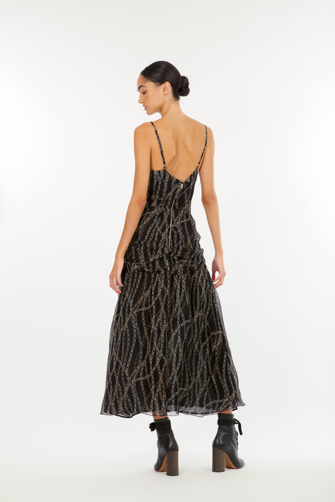 Mira Maxi Dress - 100% Organic Silk Chiffon