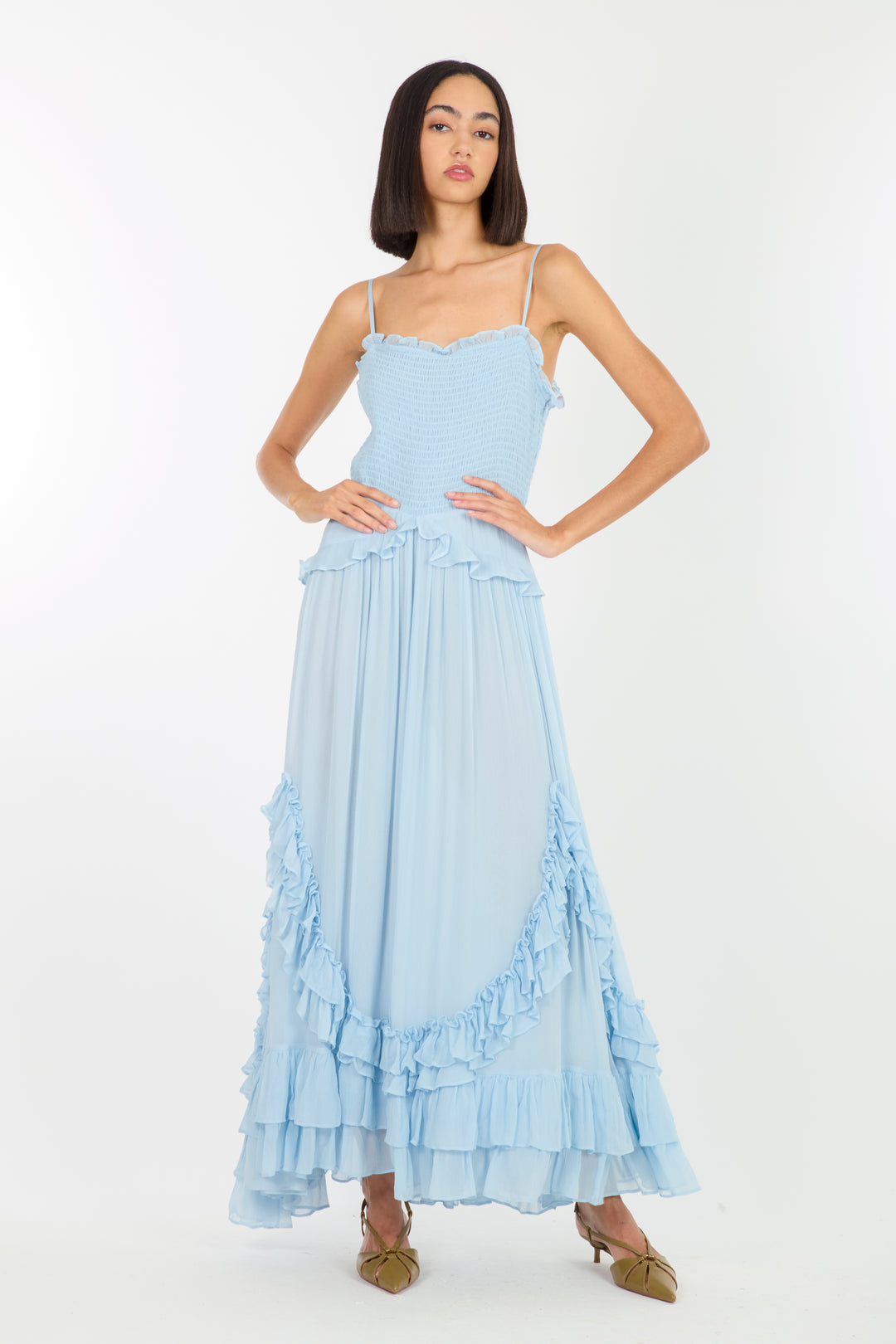 Chelsea Dress - 100% Organic Silk Chiffon