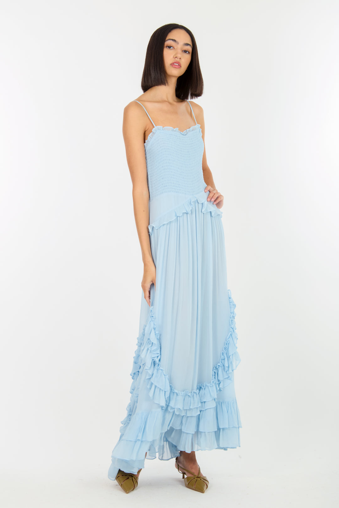 Chelsea Dress - 100% Organic Silk Chiffon