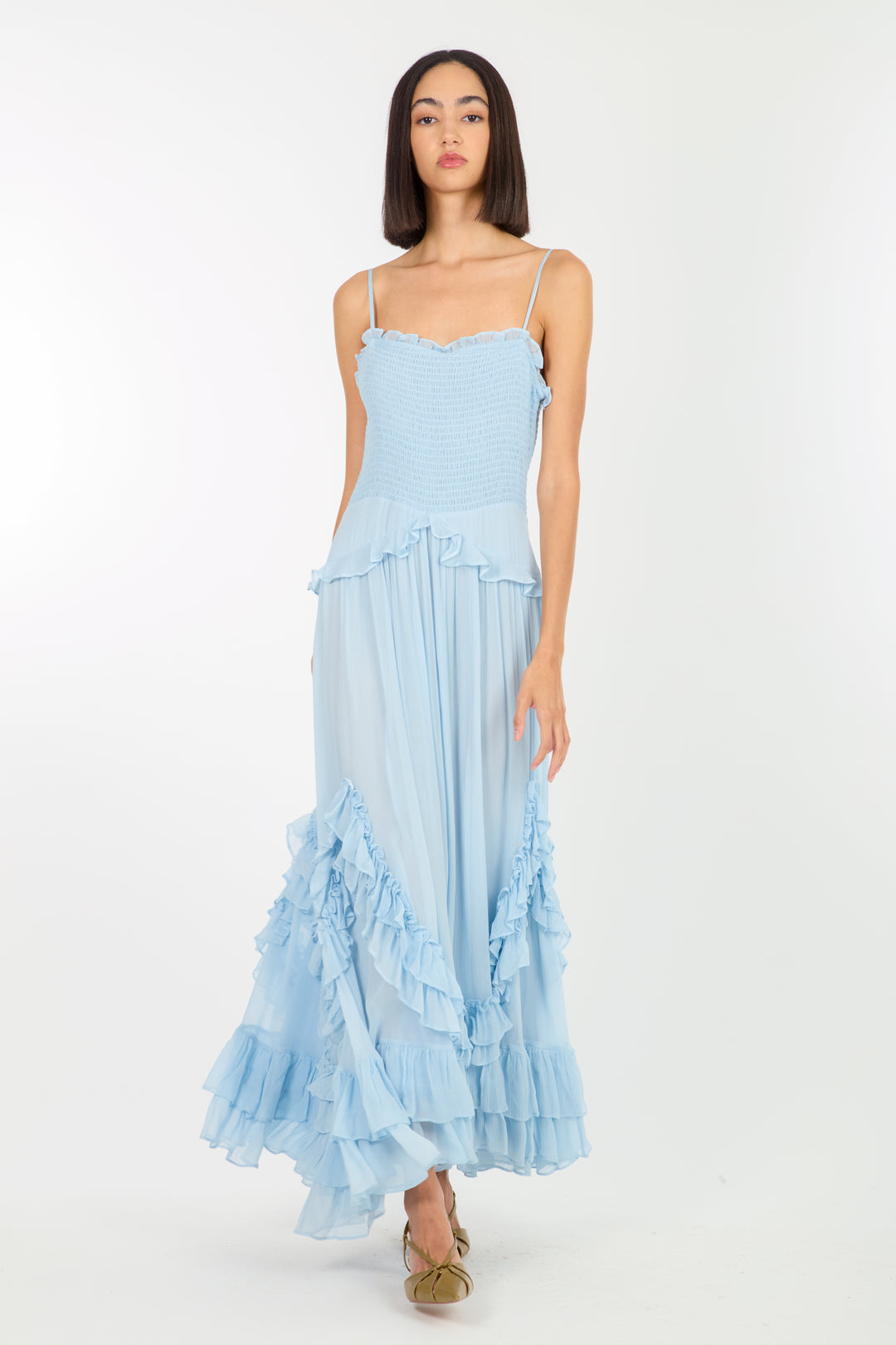 Chelsea Dress - 100% Organic Silk Chiffon