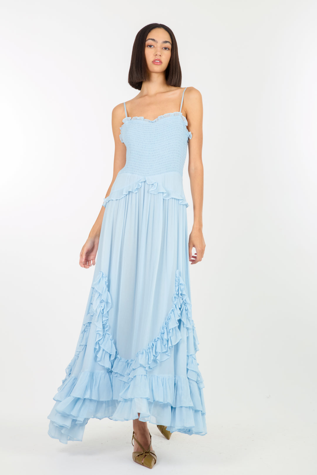 Chelsea Dress - 100% Organic Silk Chiffon
