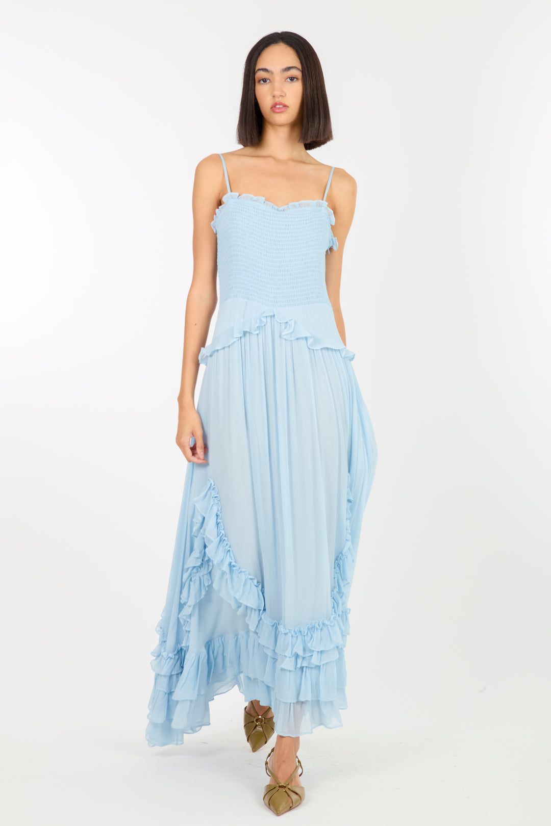Chelsea Dress - 100% Organic Silk Chiffon