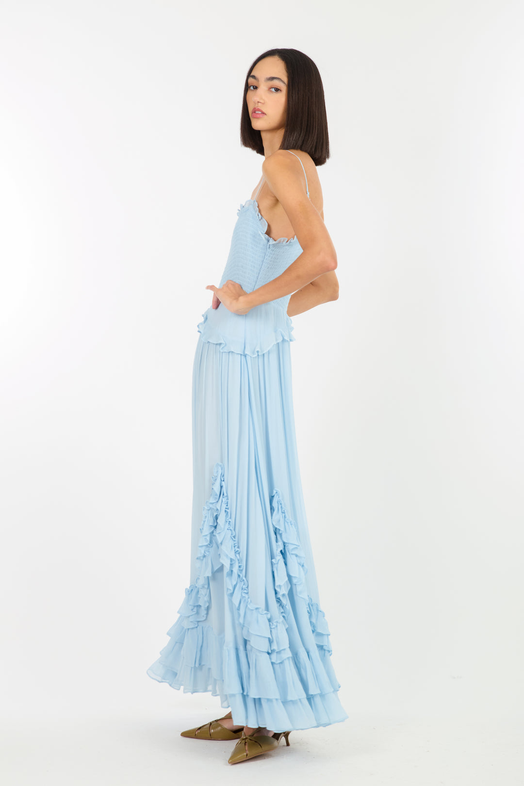 Chelsea Dress - 100% Organic Silk Chiffon