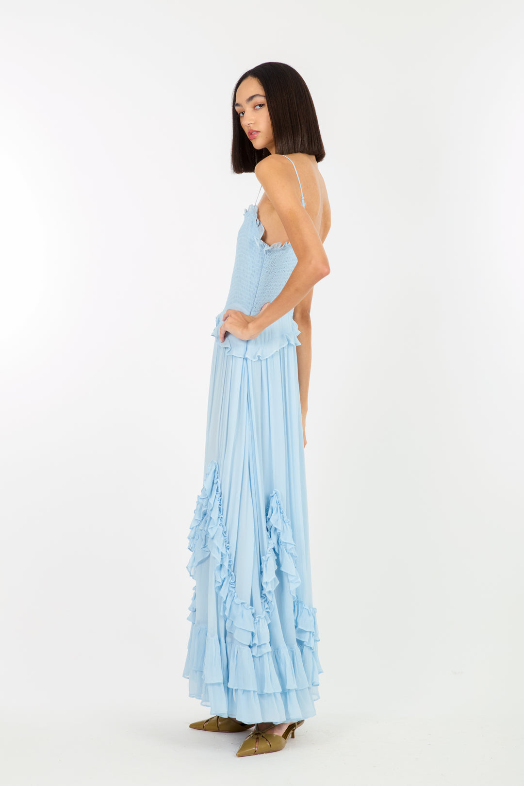 Chelsea Dress - 100% Organic Silk Chiffon