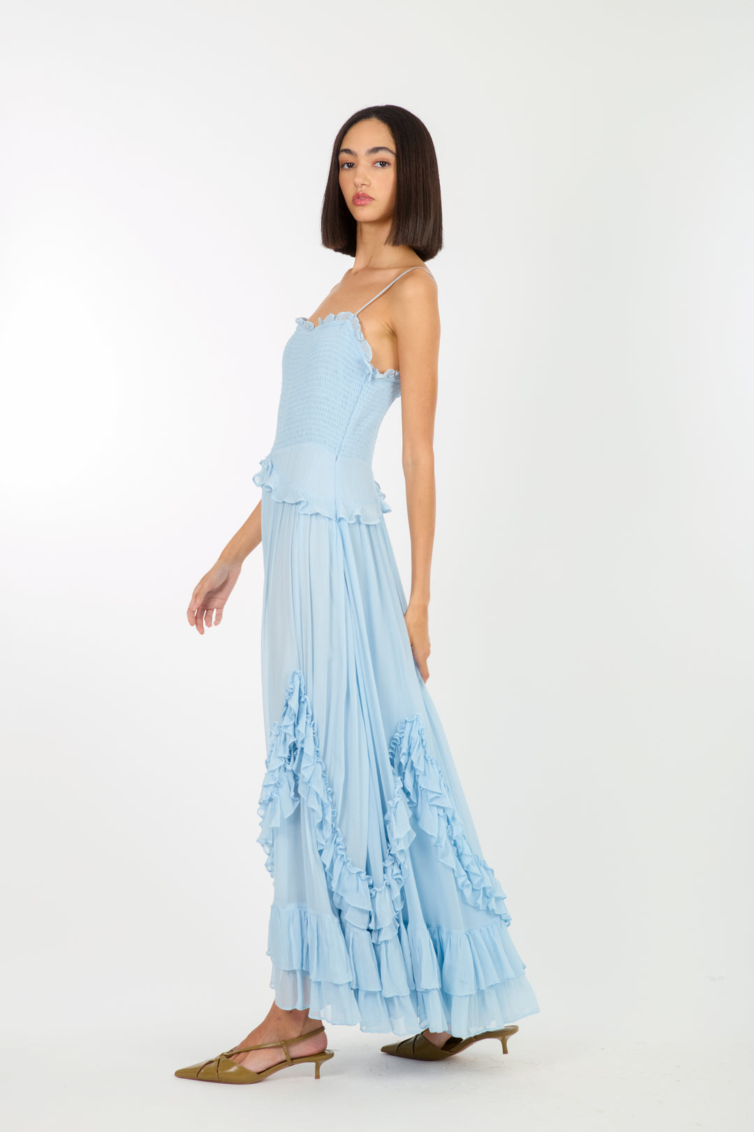 Chelsea Dress - 100% Organic Silk Chiffon