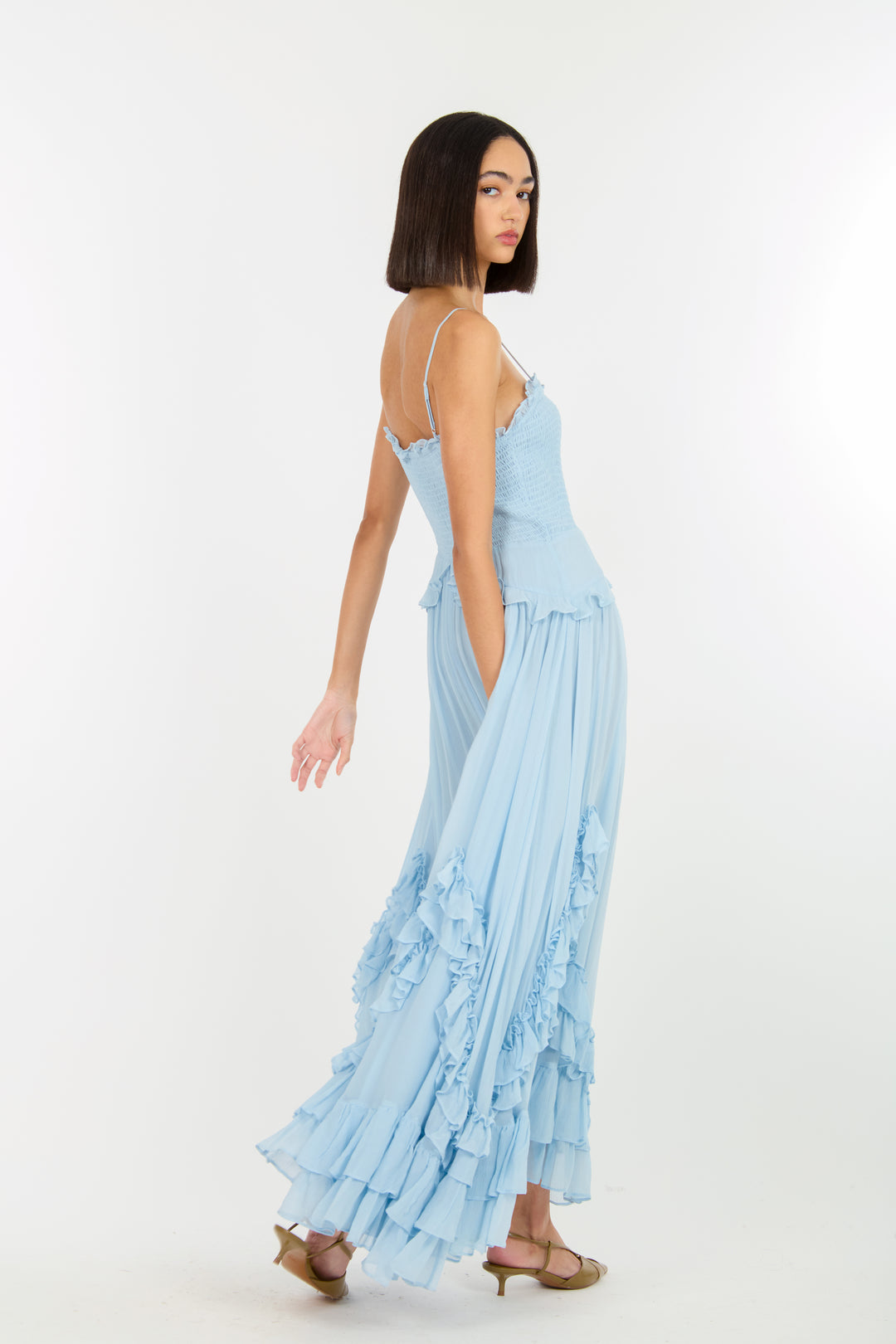 Chelsea Dress - 100% Organic Silk Chiffon