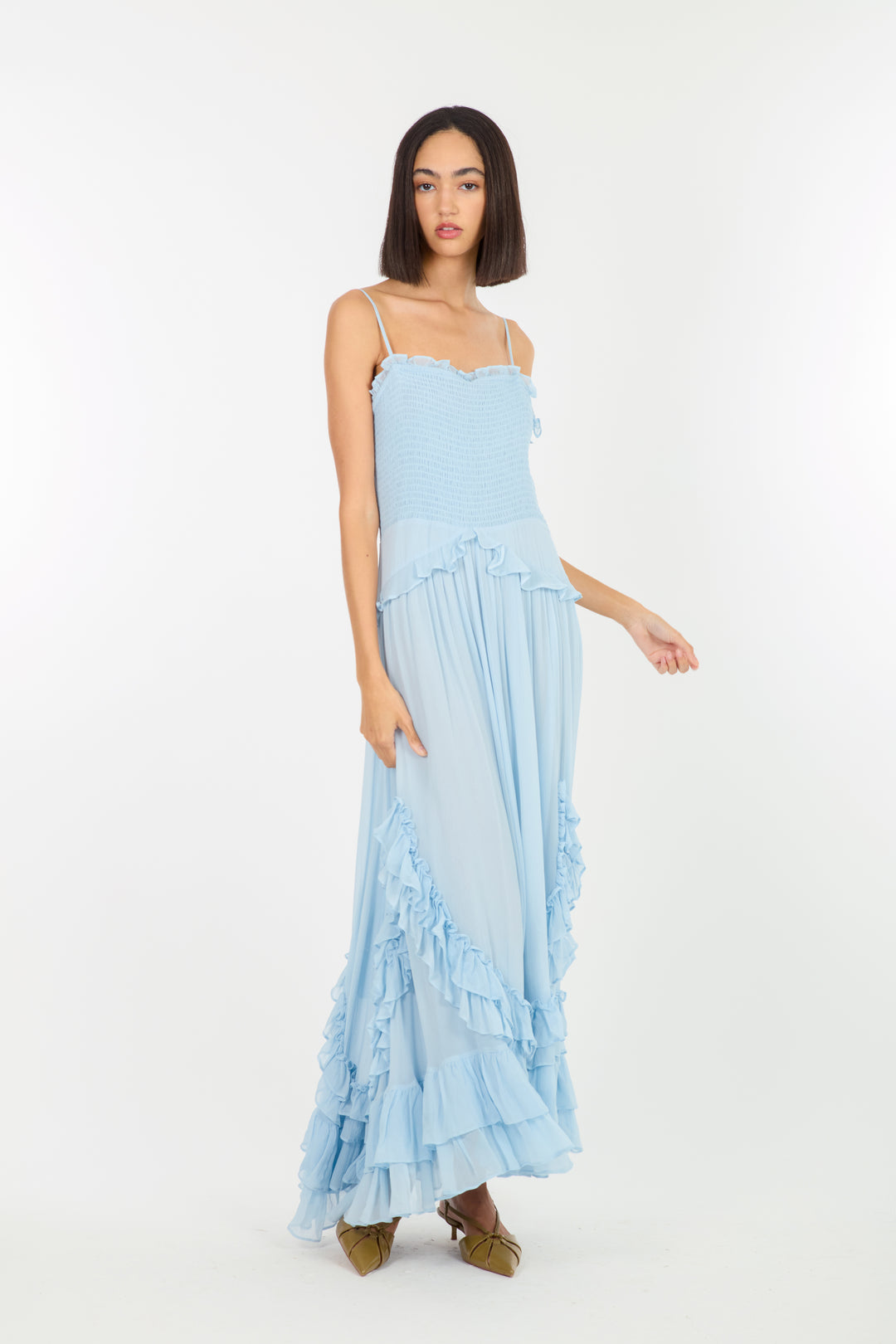Chelsea Dress - 100% Organic Silk Chiffon
