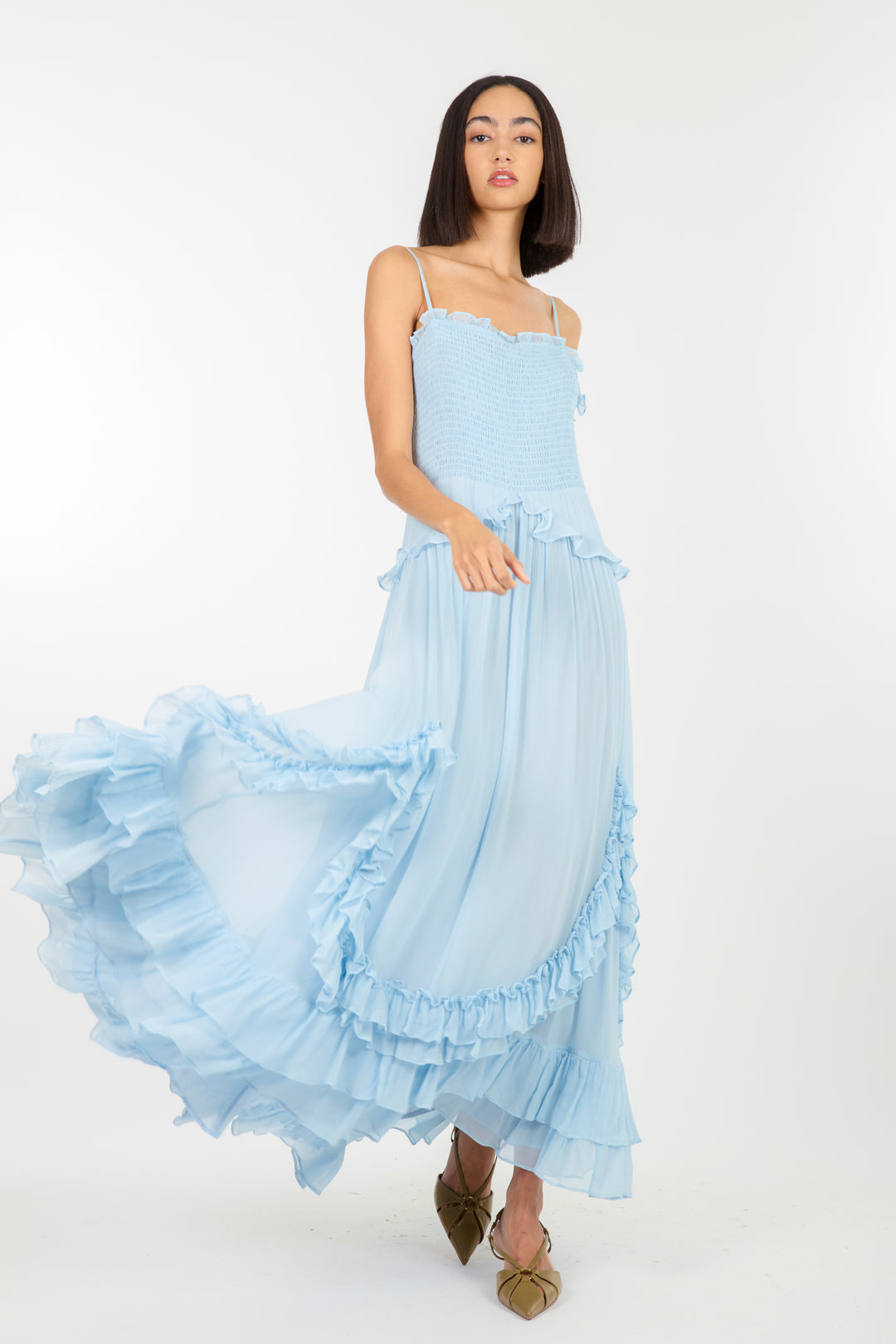 Chelsea Dress - 100% Organic Silk Chiffon