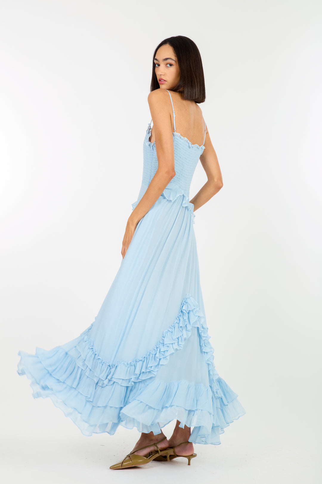 Chelsea Dress - 100% Organic Silk Chiffon