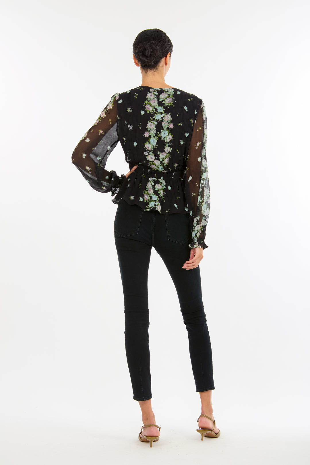 Emerson Blouse - 100% Organic Silk Chiffon