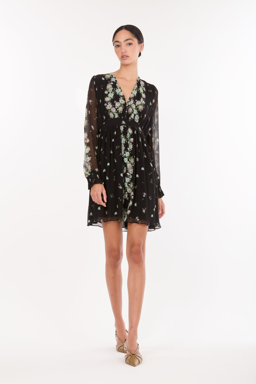 Emerson Dress - 100% Organic Silk Chiffon