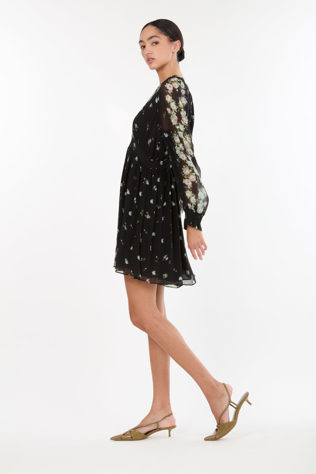 Emerson Dress - 100% Organic Silk Chiffon
