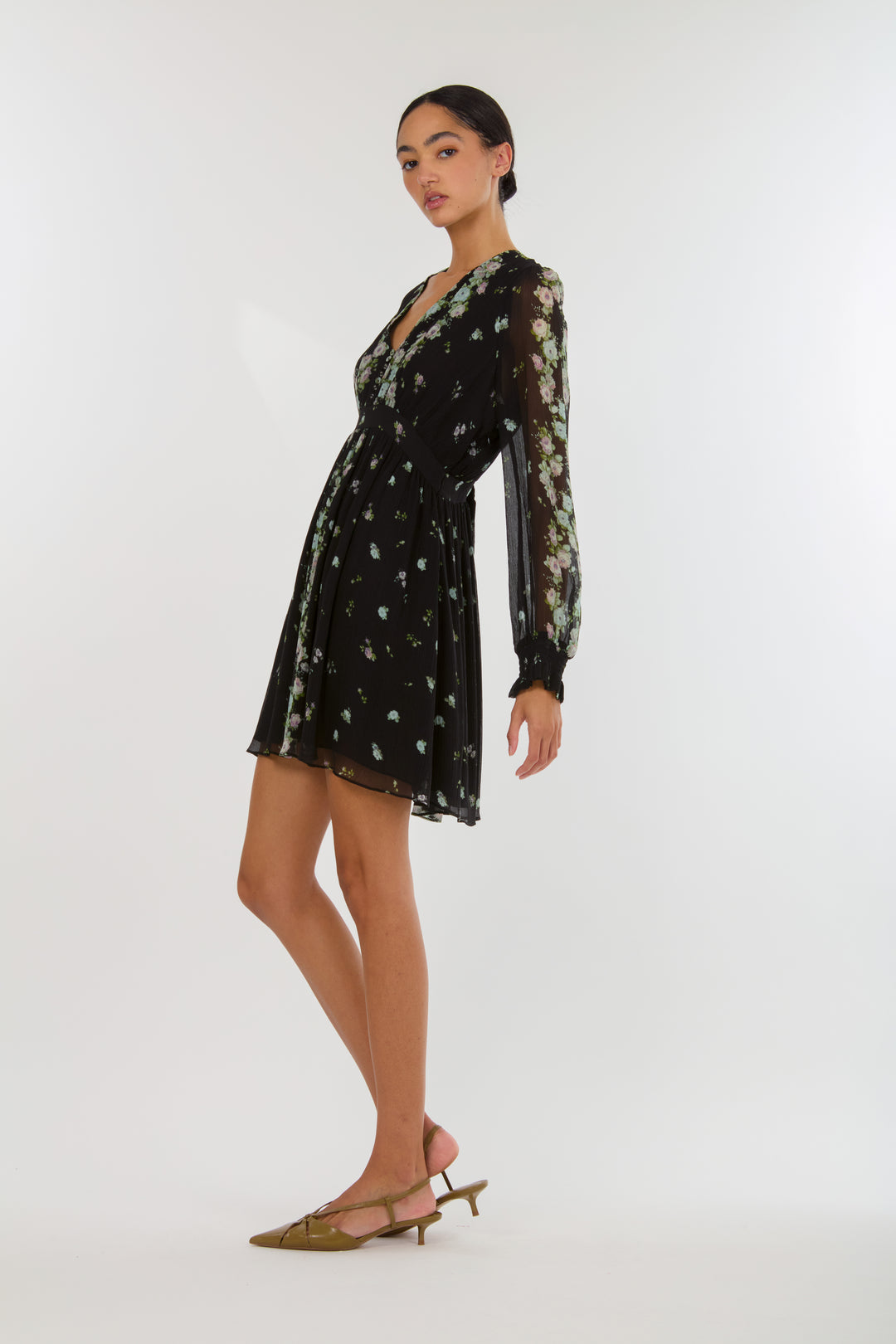 Emerson Dress - 100% Organic Silk Chiffon