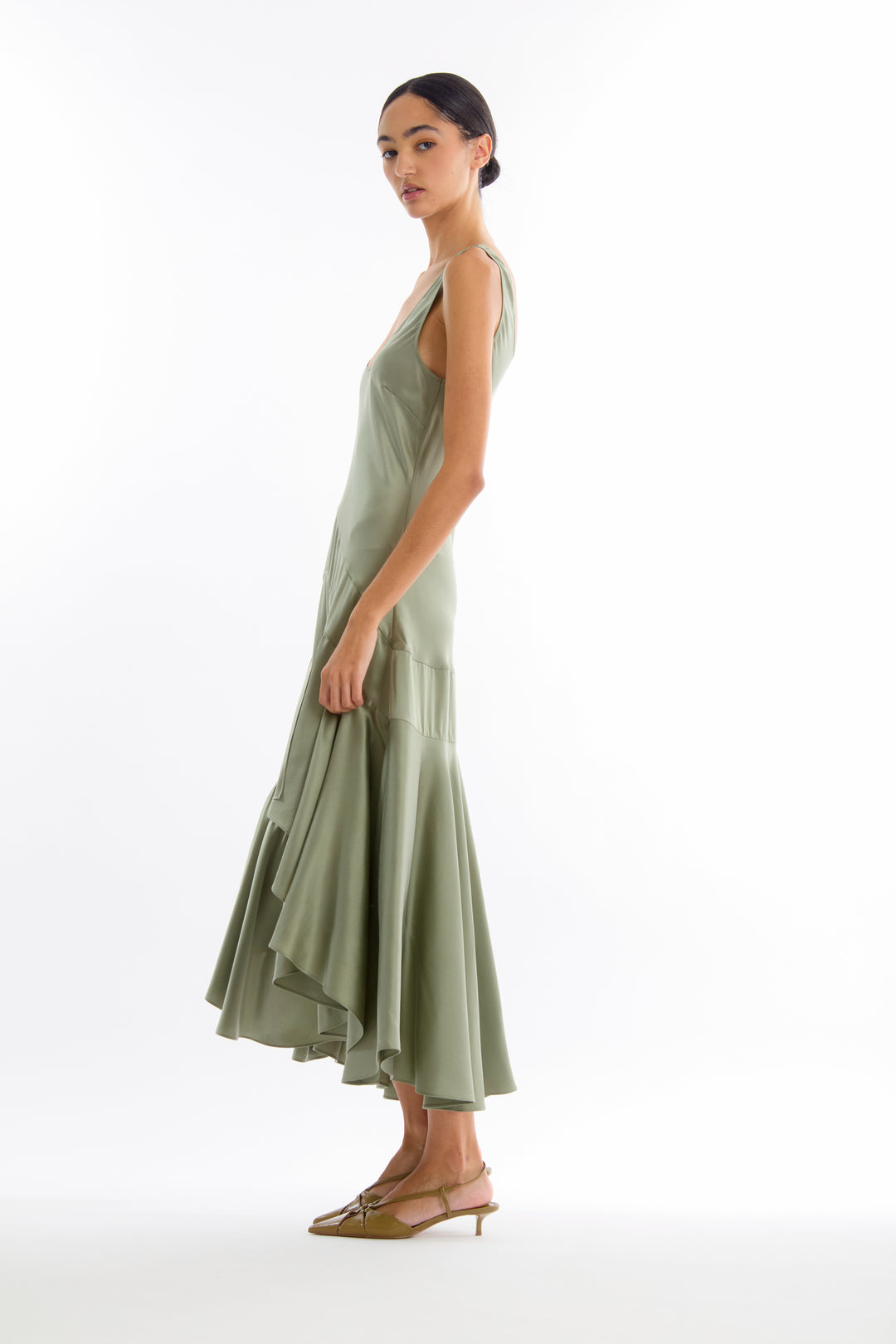 Evelyn Dress - 100% Organic Sand-Washed Silk