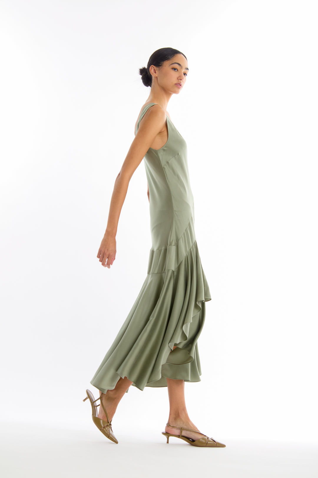 Evelyn Dress - 100% Organic Sand-Washed Silk