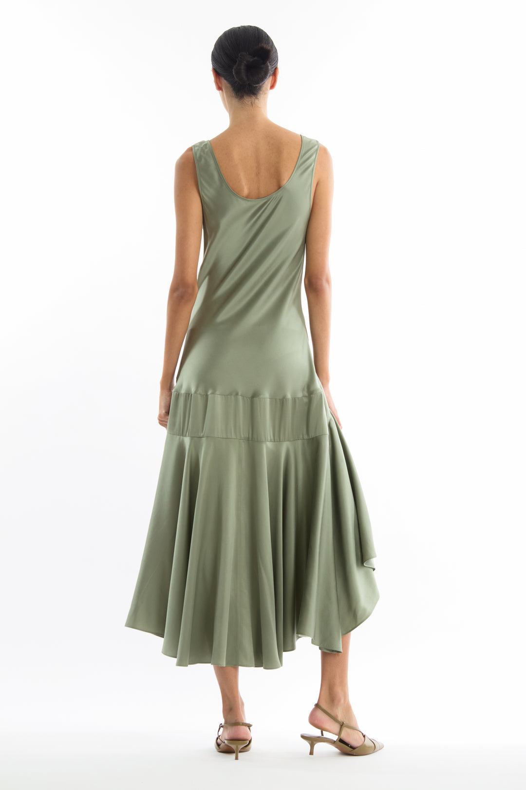 Evelyn Dress - 100% Organic Sand-Washed Silk