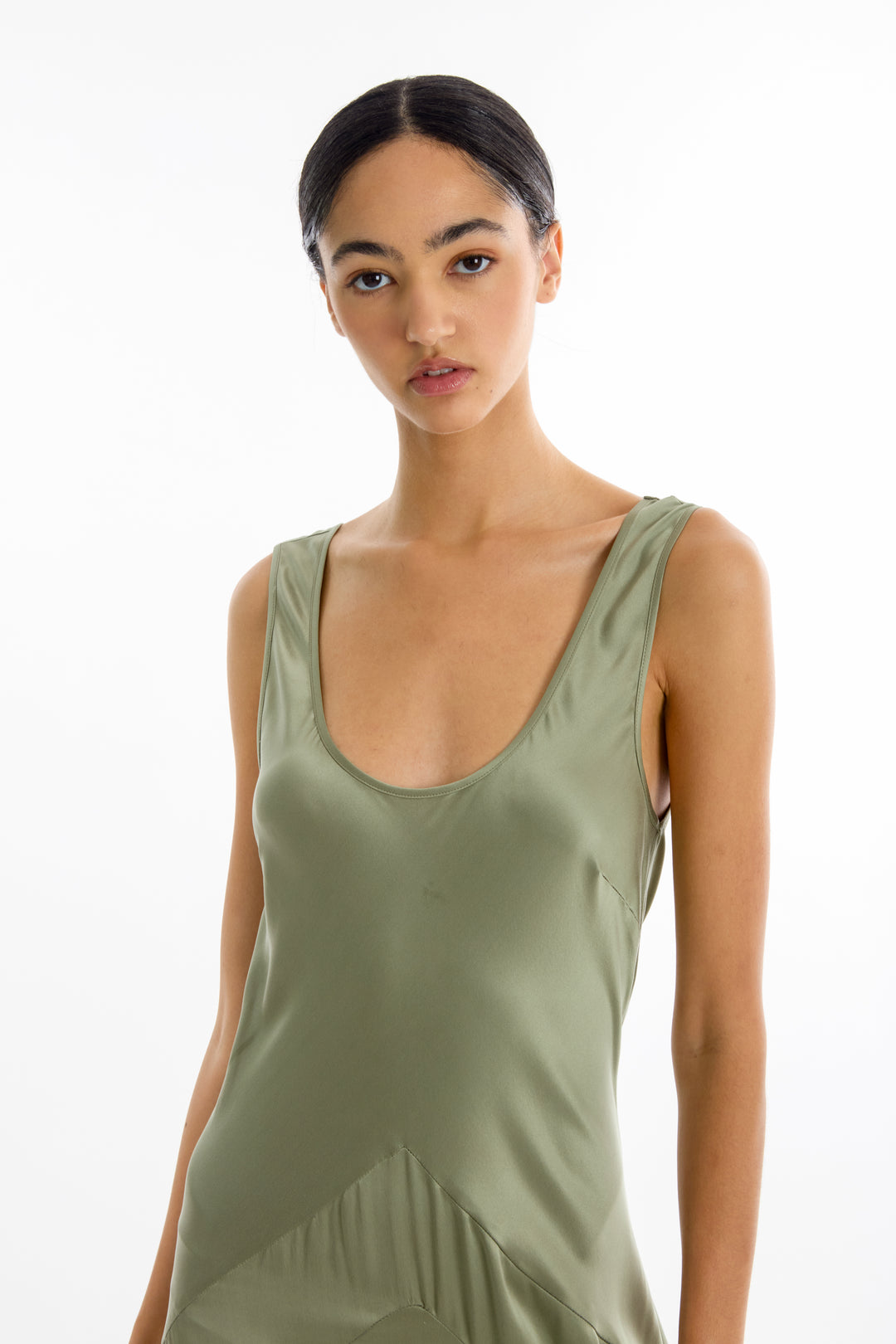 Evelyn Dress - 100% Organic Sand-Washed Silk