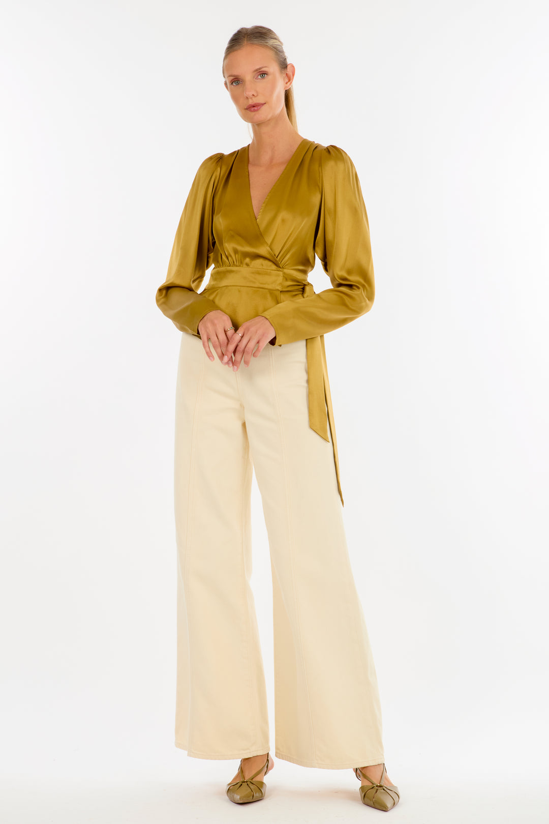 Hailey Top - 100% Organic Sand-Washed Silk