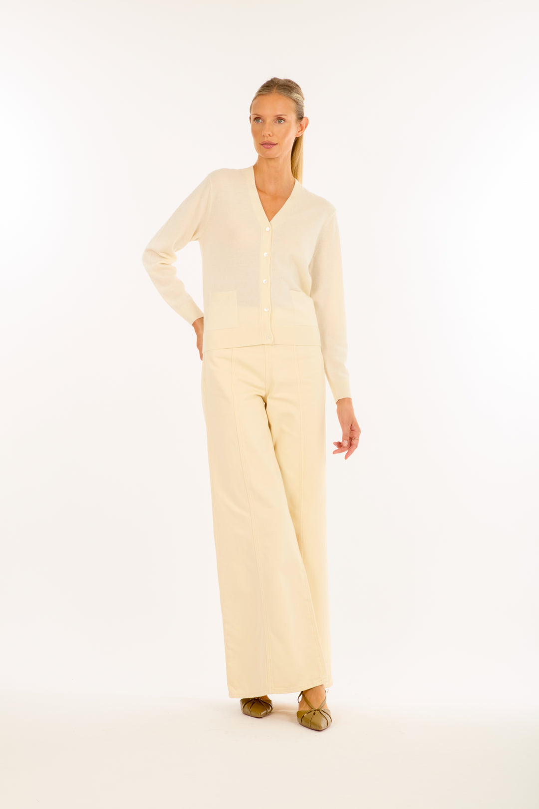 Jacqueline Cardigan - Cashmere / Wool