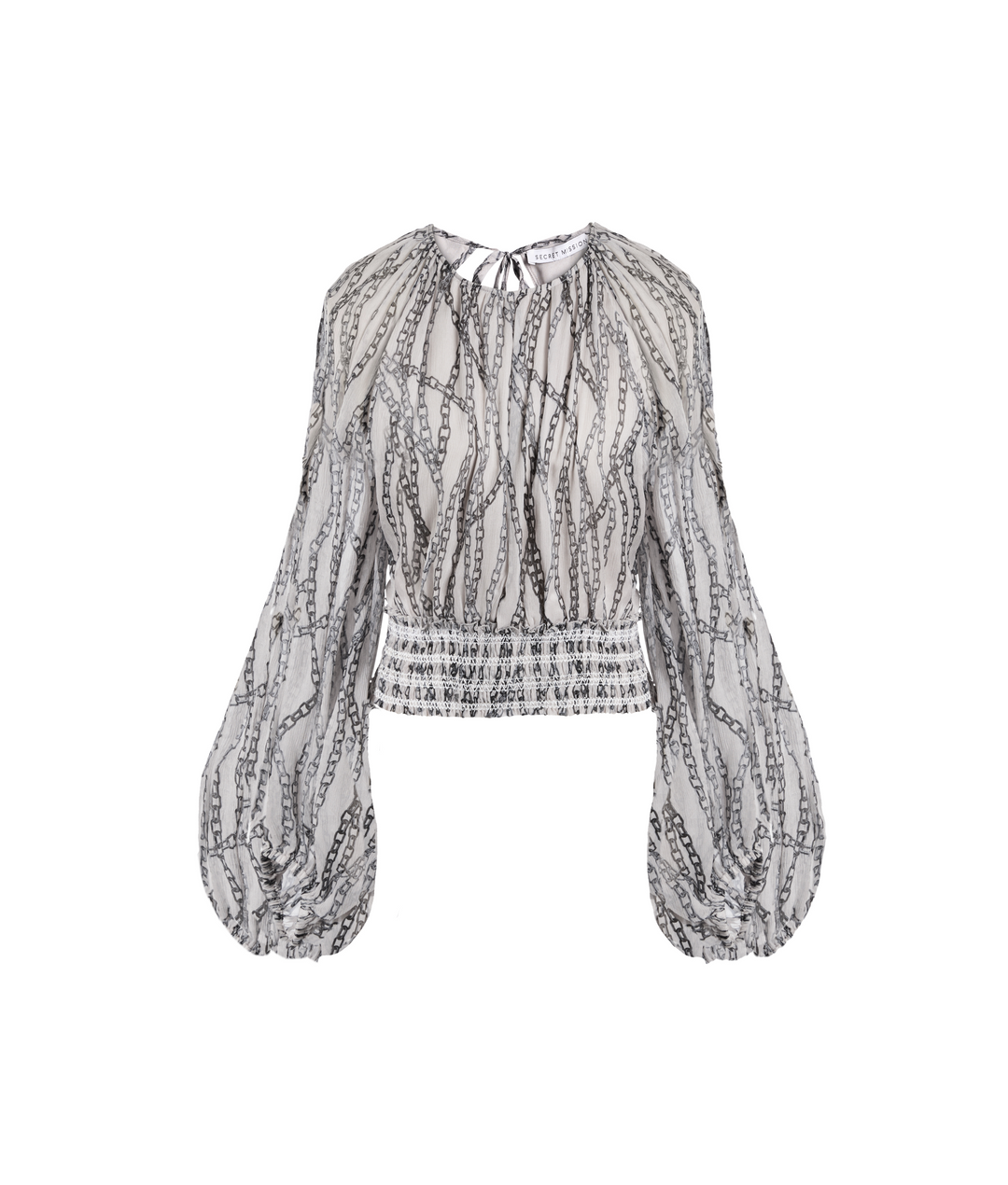 Linnett Blouse - 100% Silk Crinkle Chiffon