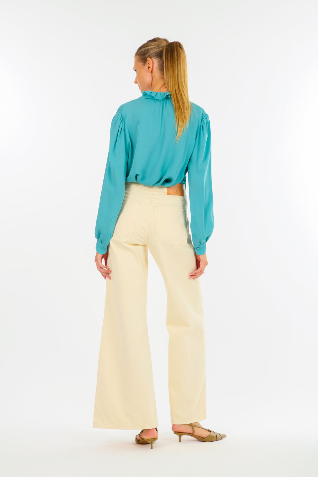 Maribelle Blouse - Silk Double Georgette