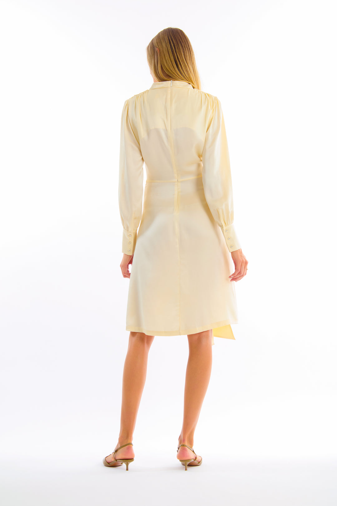 Mina Dress - 100% Organic Sand-Washed Silk