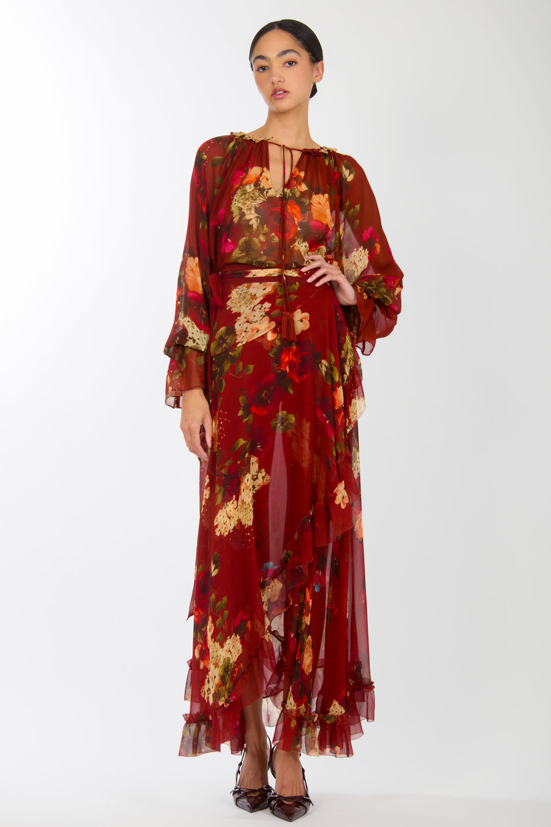 Murray Skirt - 100% Organic Silk Chiffon