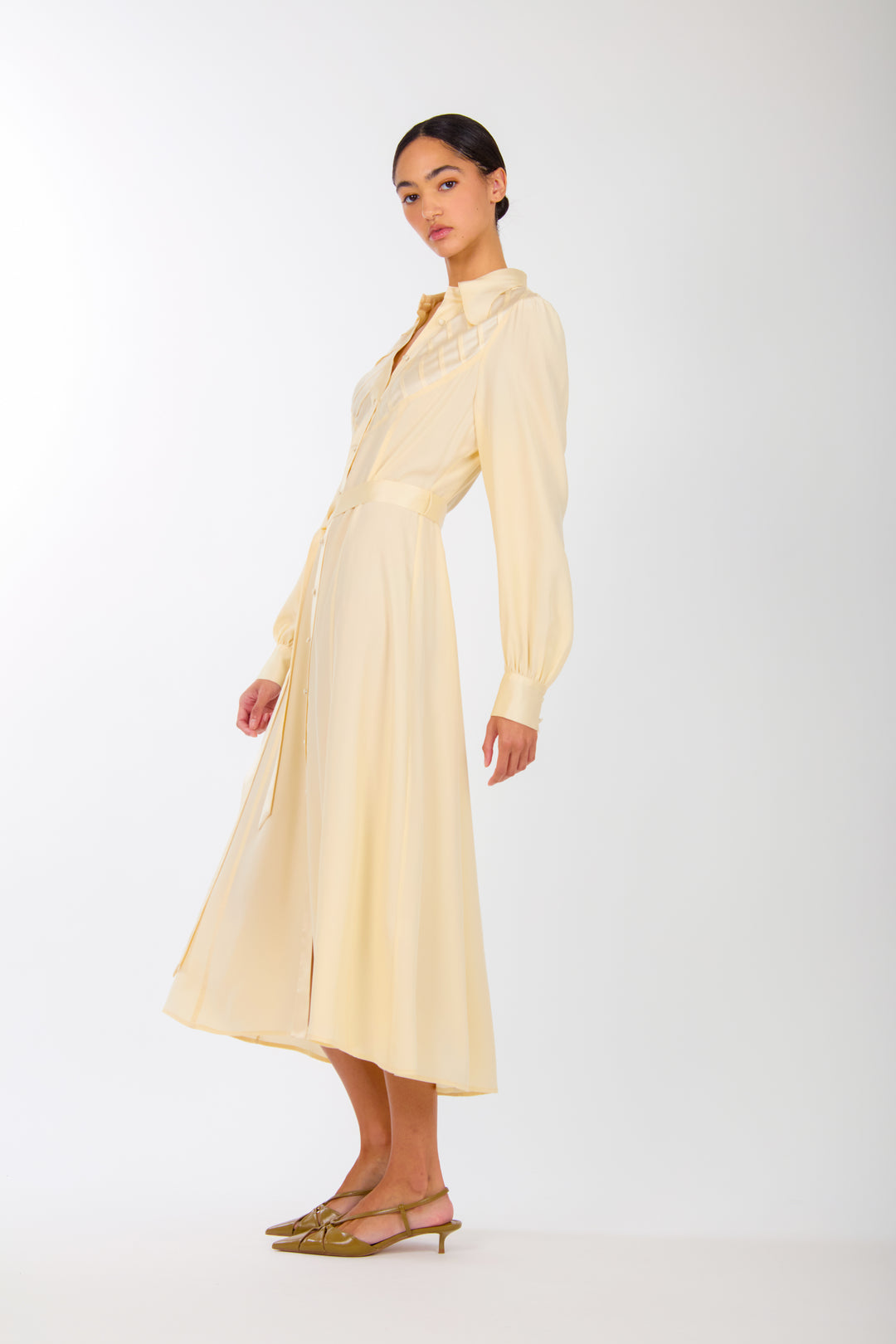 Nila Dress - 100% Organic Sand-Washed Silk