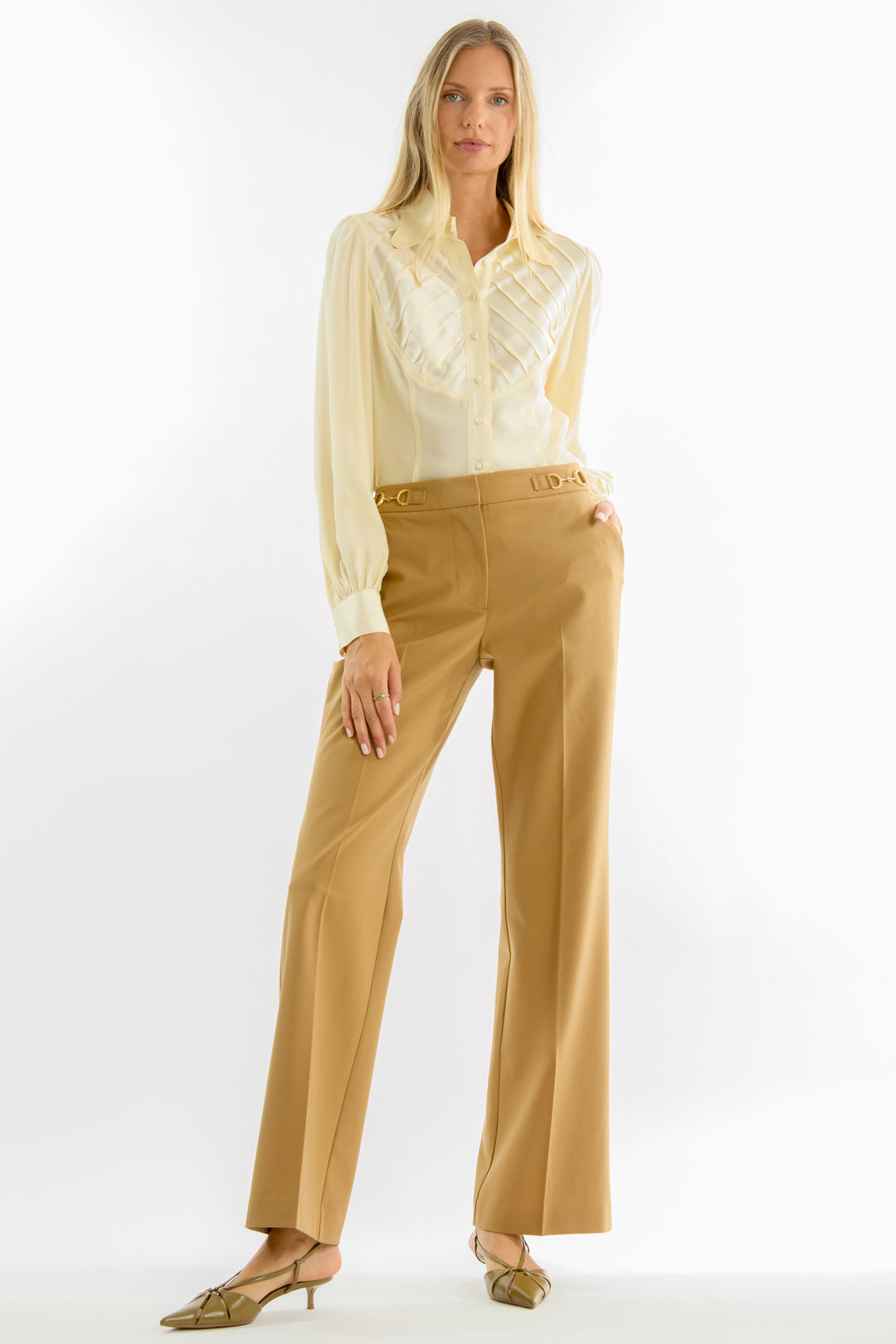 Nila Blouse - 100% Organic Sand-Washed Silk