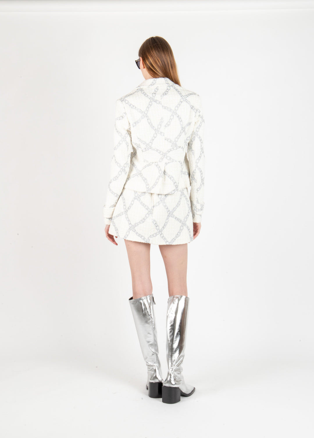 Francesca Jacket - Tweed with Metallic