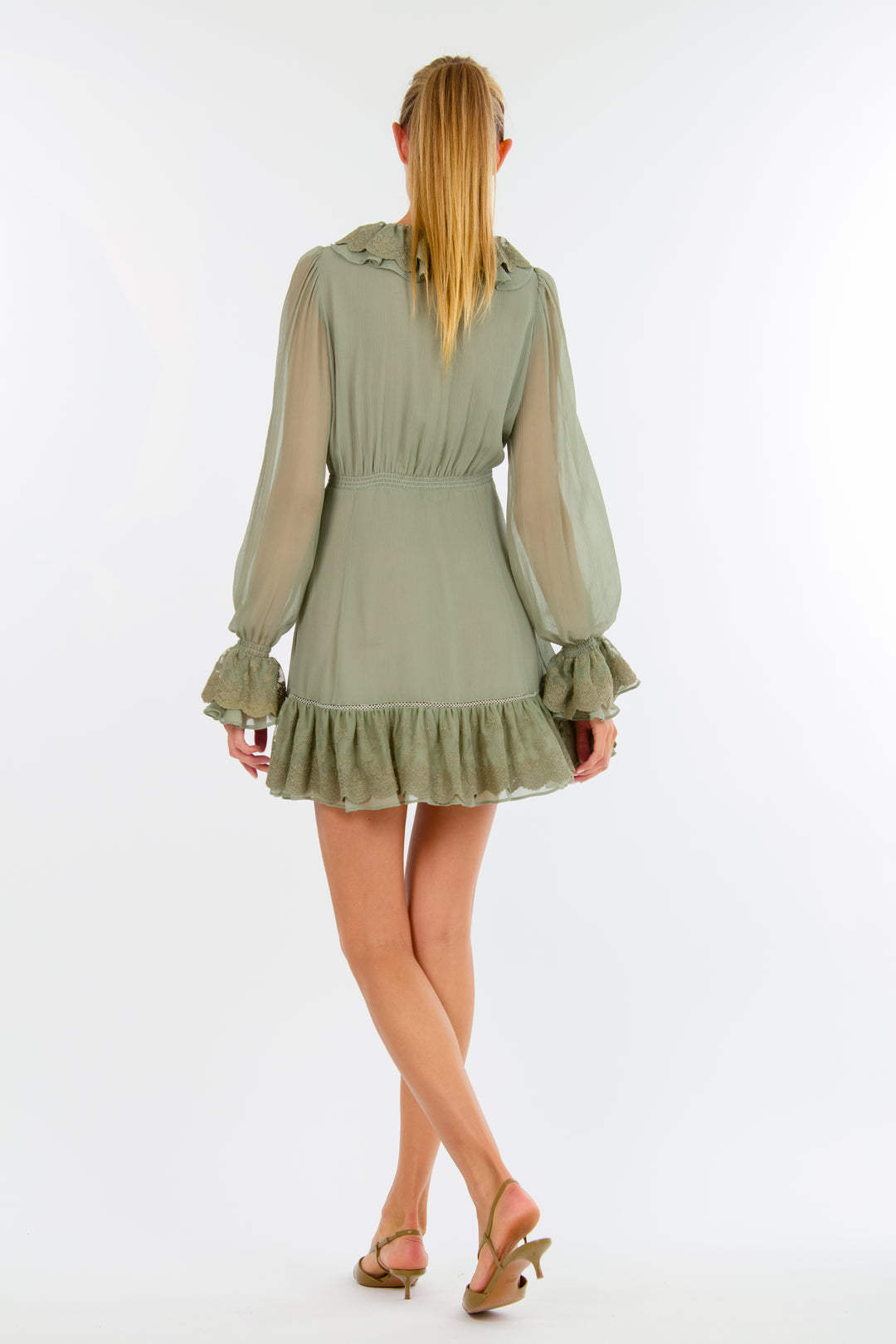 Poet Dress - 100% Organic Silk Chiffon