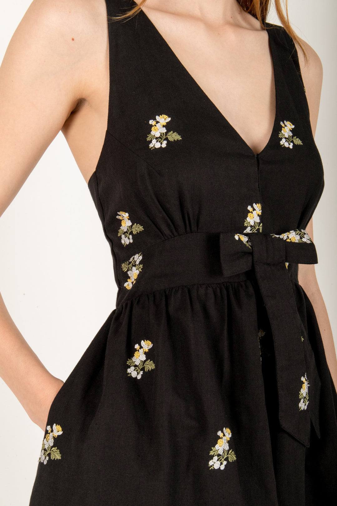 Carole Dress - Organic Cotton Linen