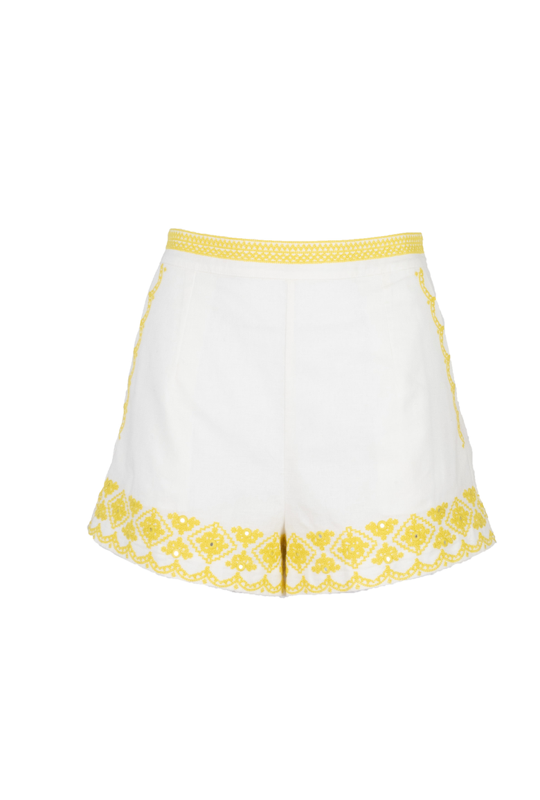 Gina Shorts - Organic Cotton Linen
