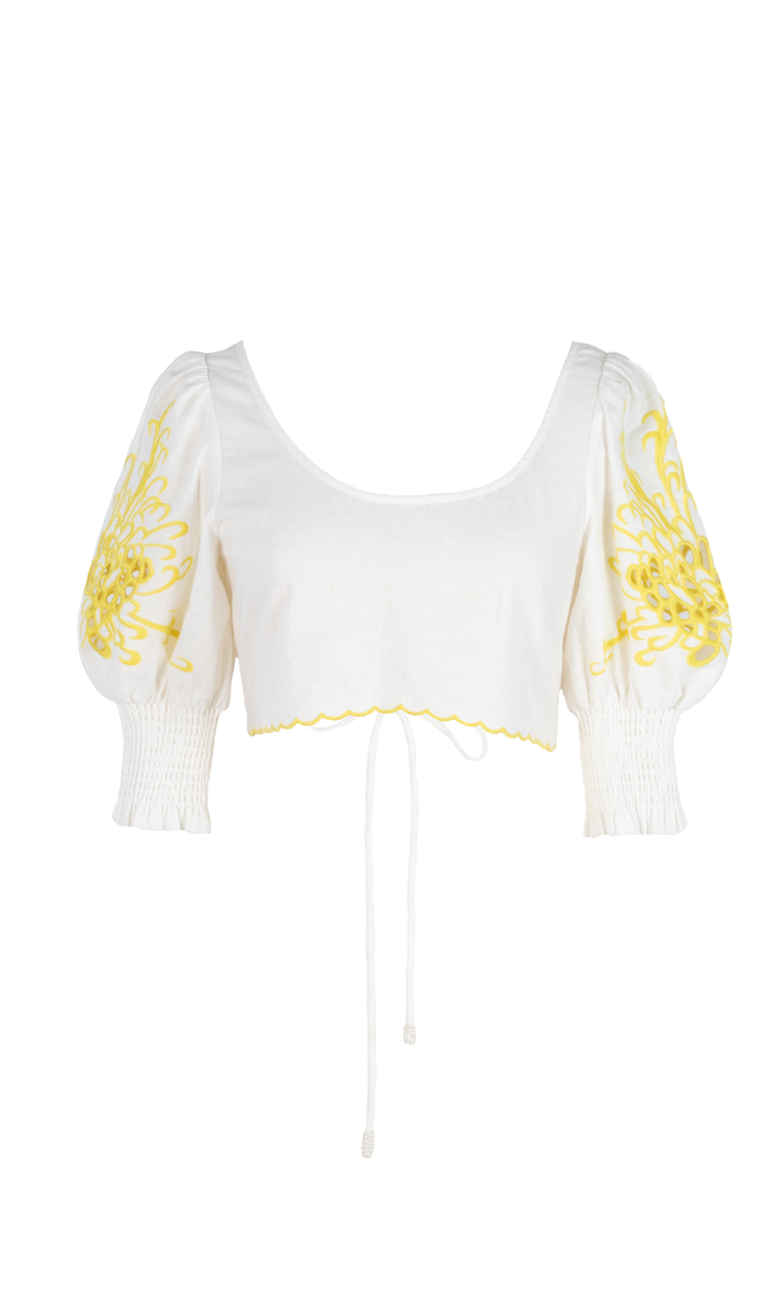 Ellis Top - Organic Cotton Linen