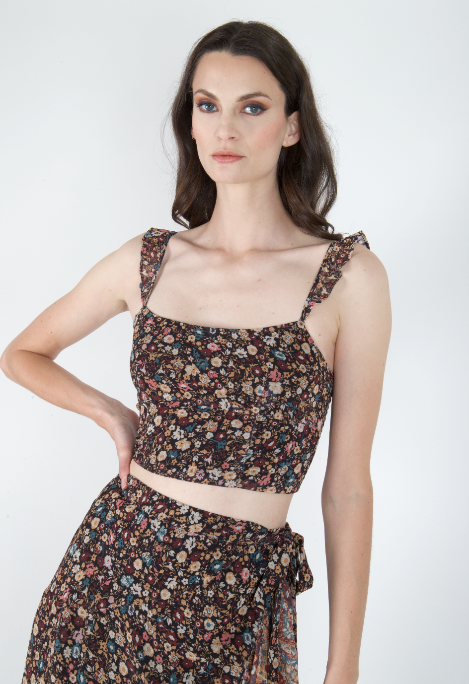 Janice Top- Recycled Poly Chiffon