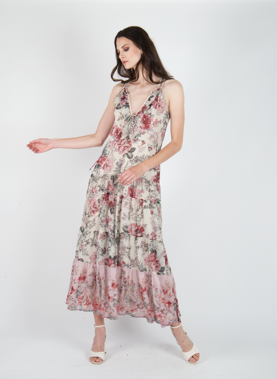 Emma Dress- Recycled Poly Chiffon