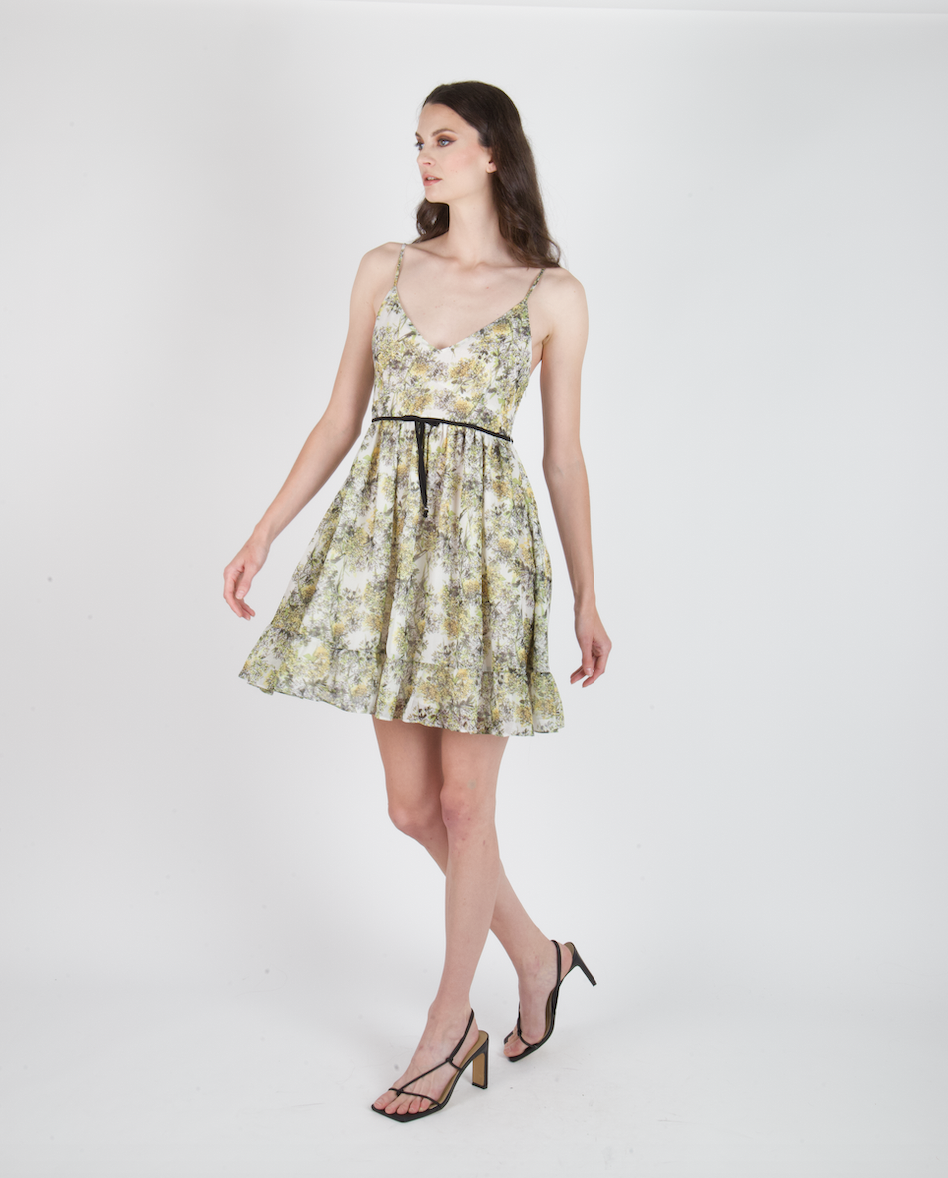 Benazir Dress- Recycled Poly Chiffon