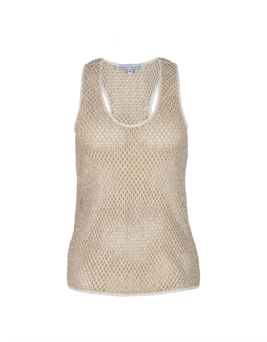 Charlotte Top - Beaded Chain